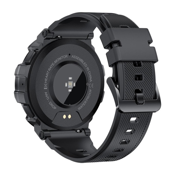 PG666 1.39 inch TFT Screen Bluetooth Call Smart Watch, Support Heart Rate / Blood Pressure Monitoring(Black)