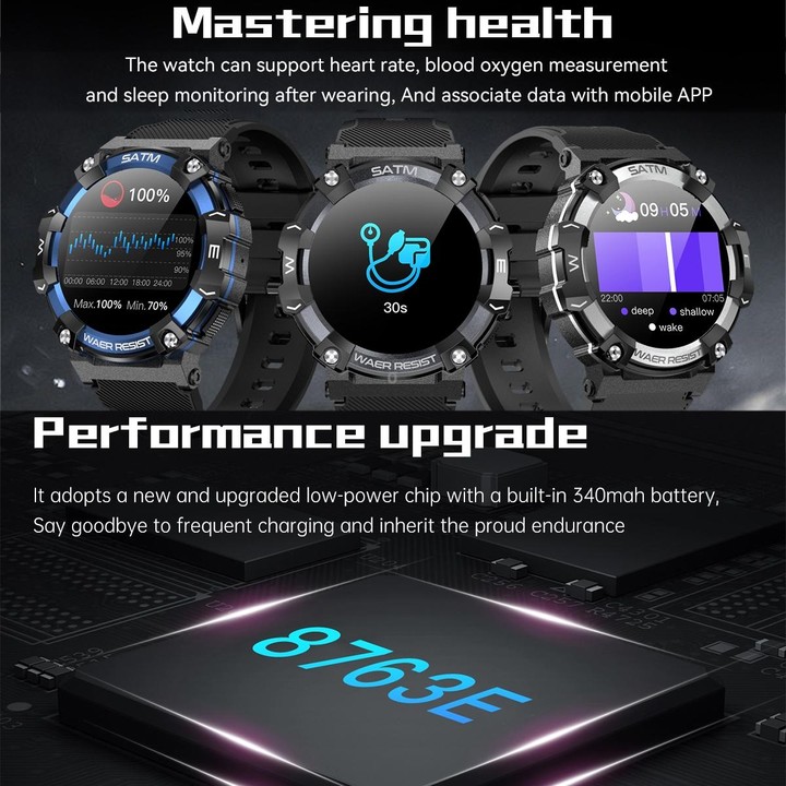 PG666 1.39 inch TFT Screen Bluetooth Call Smart Watch, Support Heart Rate / Blood Pressure Monitoring(Black)