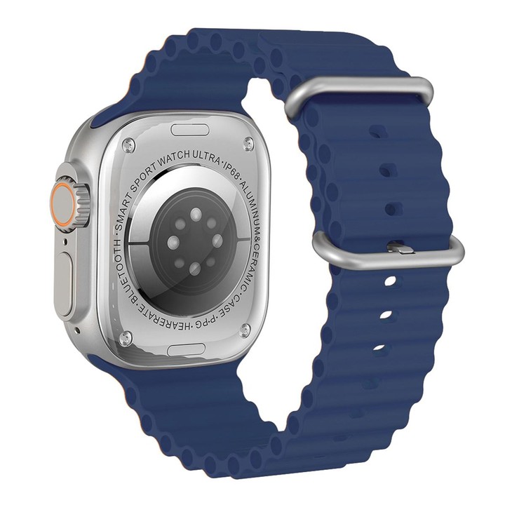 S800 Ultra Max 1.96 inch TFT Screen Smart Watch, Support Heart Rate / Blood Pressure Monitoring(Blue)