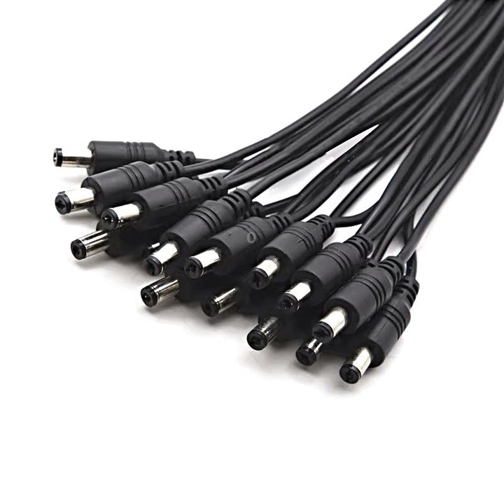 0.5m 16 in 1 DC Female to DC Male Power Connection Extension Cable