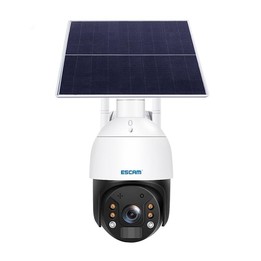 ESCAM QF724 3MP 24h Recording Cloud Storage PT 4G PIR Alarm IP Camera with Solar Panel, AU Signal Bands