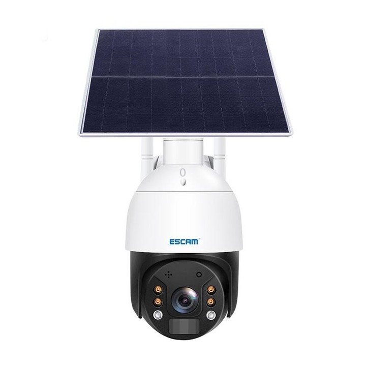 ESCAM QF724 3MP 24h Recording Cloud Storage PT 4G PIR Alarm IP Camera with Solar Panel, AU Signal Bands