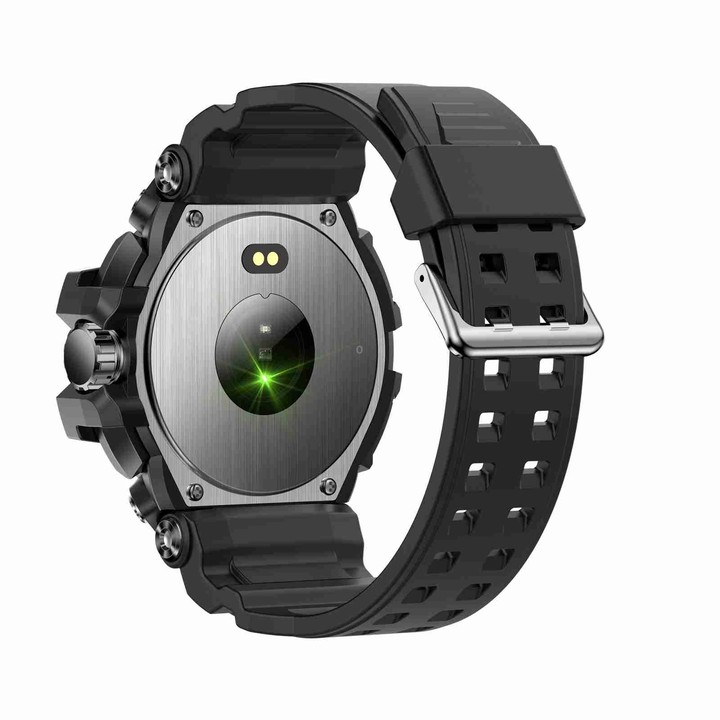 LC16 1.32 inch IP68 Waterproof Sports Outdoor Sport Smart Watch, Support Bluetooth Calling / Heart Rate Monitoring(Black)