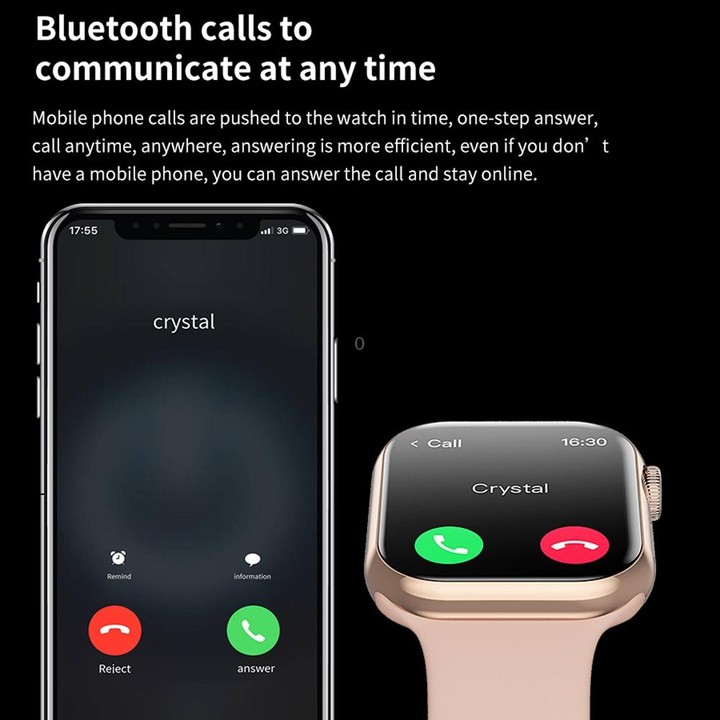 IW9 2.05 inch Square Screen Smart Watch Supports Bluetooth Calls/Blood Oxygen Monitoring(Silver)