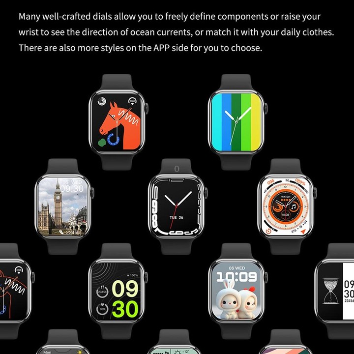 IW9 2.05 inch Square Screen Smart Watch Supports Bluetooth Calls/Blood Oxygen Monitoring(Silver)
