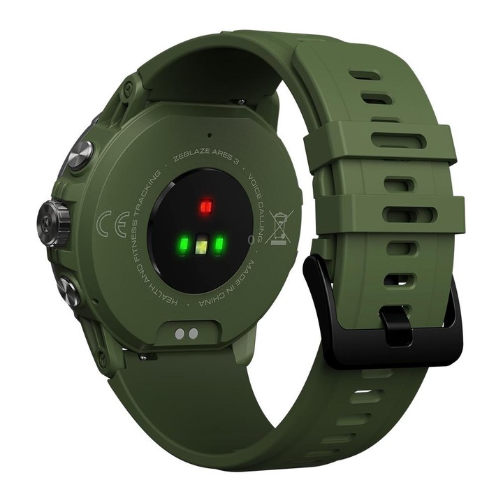 Zeblaze Ares 3 1.52 inch IPS Screen Smart Watch Supports Health Monitoring / Voice Calls(Wild Green)