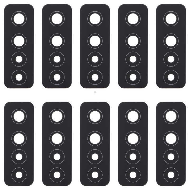 For Tecno Camon 17 Pro CG8 10pcs Back Camera Lens
