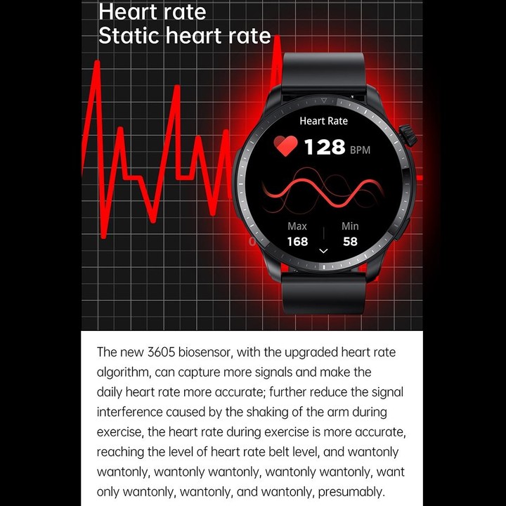 T52 1.39 inch IP67 Waterproof Silicone Band Smart Watch Supports Bluetooth Call / Blood Oxygen / Body Temperature Monitoring(Bla