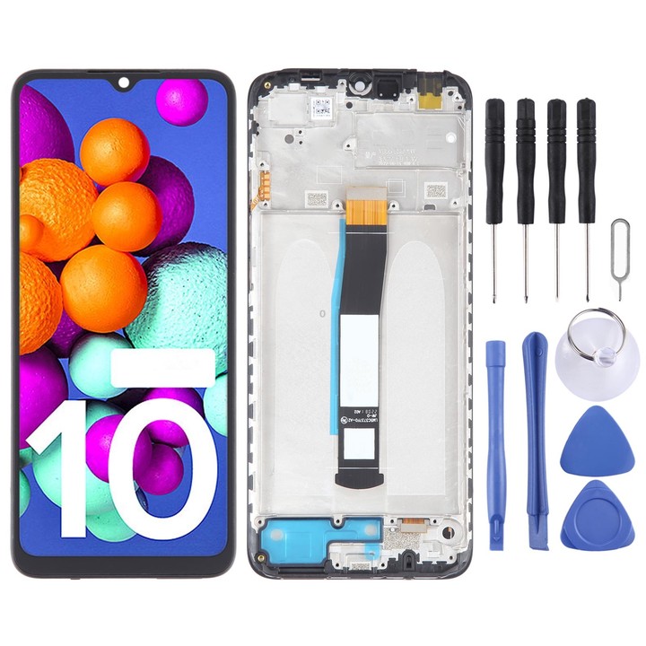 OEM Material LCD Screen For Xiaomi Redmi 10 India Digitizer Full Assembly with Frame