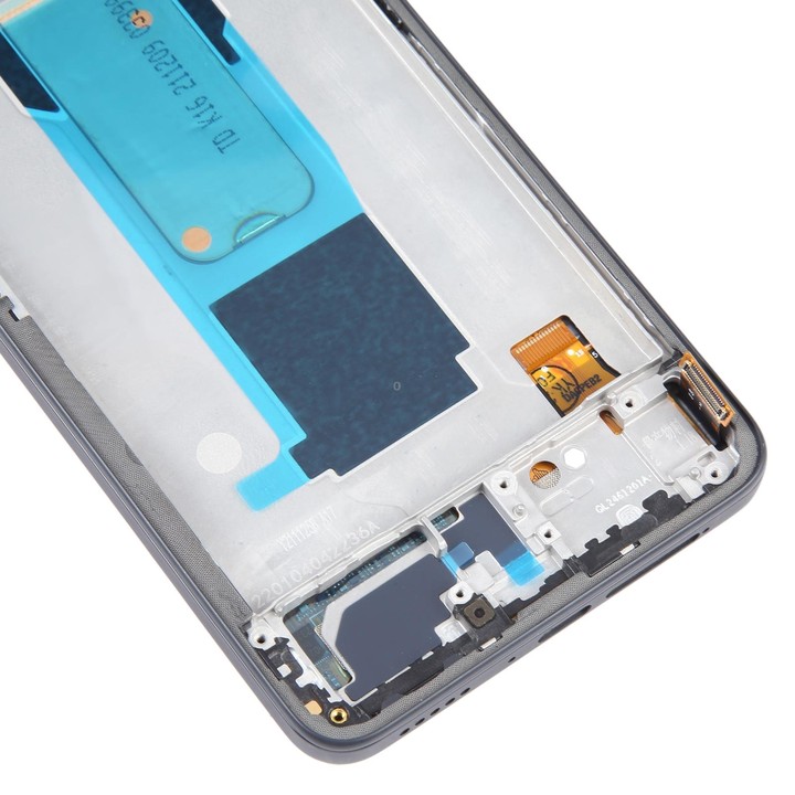 For Xiaomi 11i 5G 2022 LCD Screen Digitizer Full Assembly with Frame(Black)