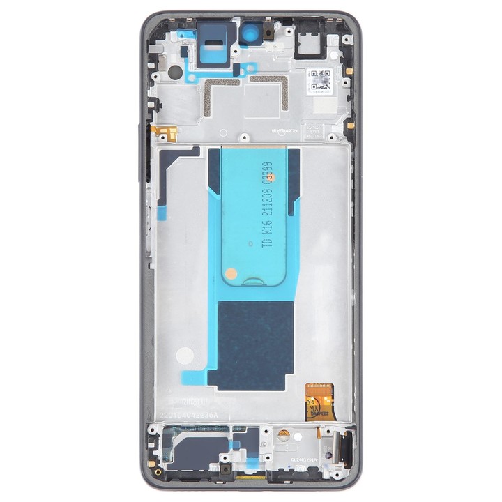 For Xiaomi 11i HyperCharge 5G LCD Screen Digitizer Full Assembly with Frame(Black)