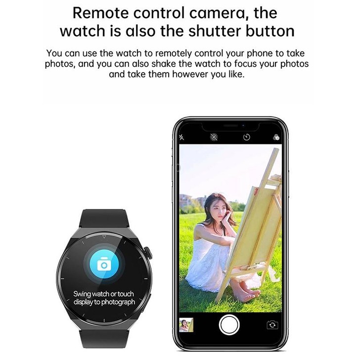 TK20 1.39 inch Silicone Band Smart Watch Supports ECG / Remote Families Care / Body Temperature Monitoring(Blue)
