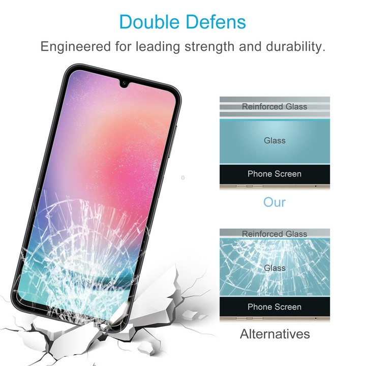 For Samsung Galaxy A24 5G 0.26mm 9H 2.5D Tempered Glass Film