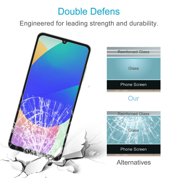 For Samsung Galaxy F06 5G 0.26mm 9H 2.5D Tempered Glass Film