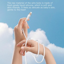 TOTU CB-2 Series USB-C / Type-C to USB-C / Type-C Aluminum Alloy Skin Feel Data Cable, Length:1m(White)