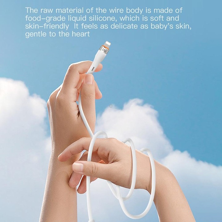 TOTU CB-2 Series USB to Type-C Aluminum Alloy Skin Feel Data Cable, Length:1m(White)