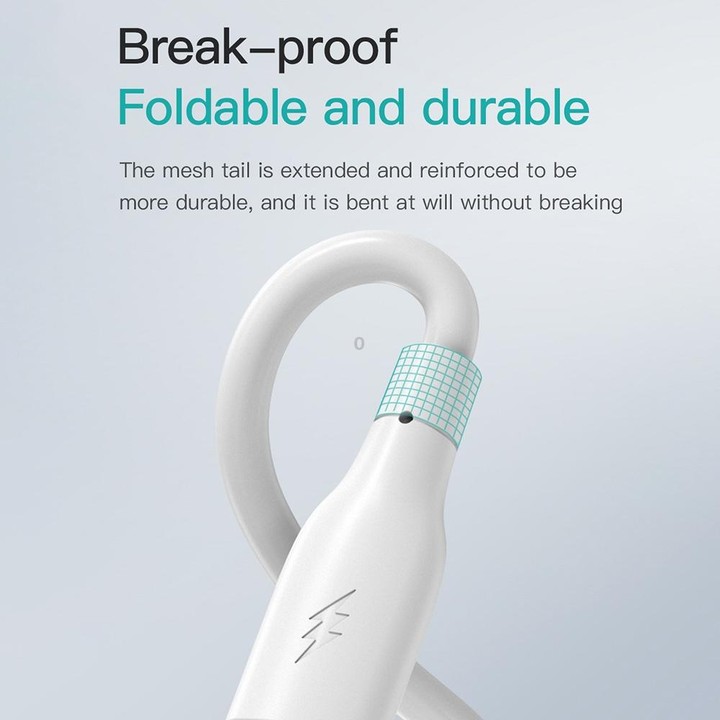 TOTU CB-3 Series USB-C / Type-C to USB-C / Type-C Fast Charge Data Cable, Length:1m(White)