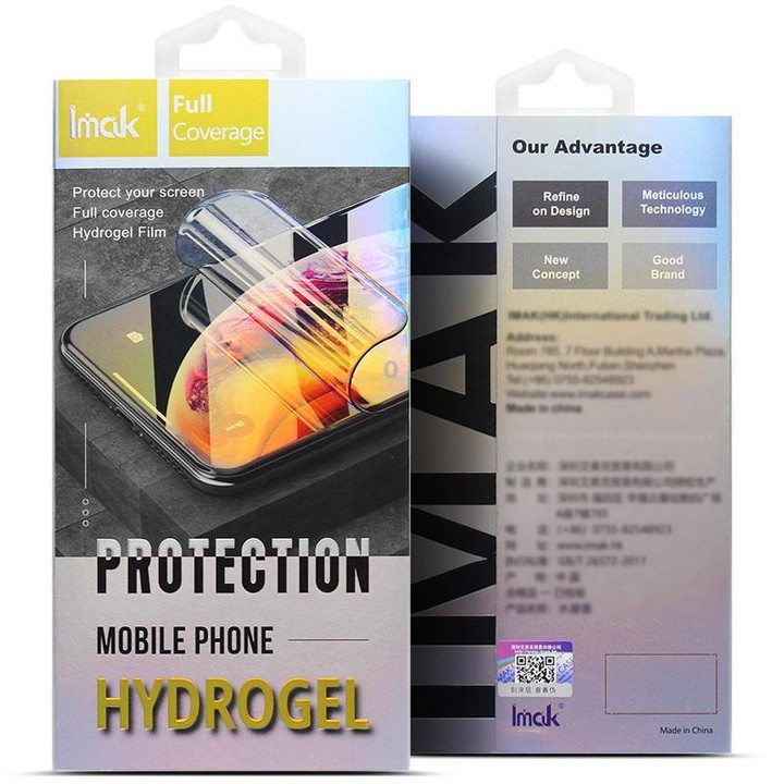 For Samsung Galaxy A34 5G 2pcs imak Curved Hydrogel Film Pnone Back Protector