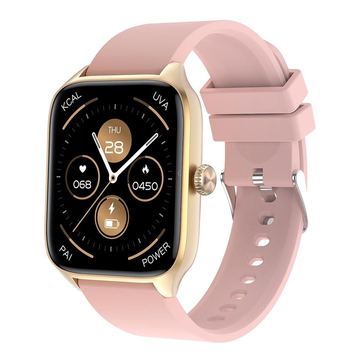 T19 Pro 1.96 inch IP67 Waterproof Silicone Band Smart Watch, Supports Dual-mode Bluetooth Call / Heart Rate Monitoring(Pink)