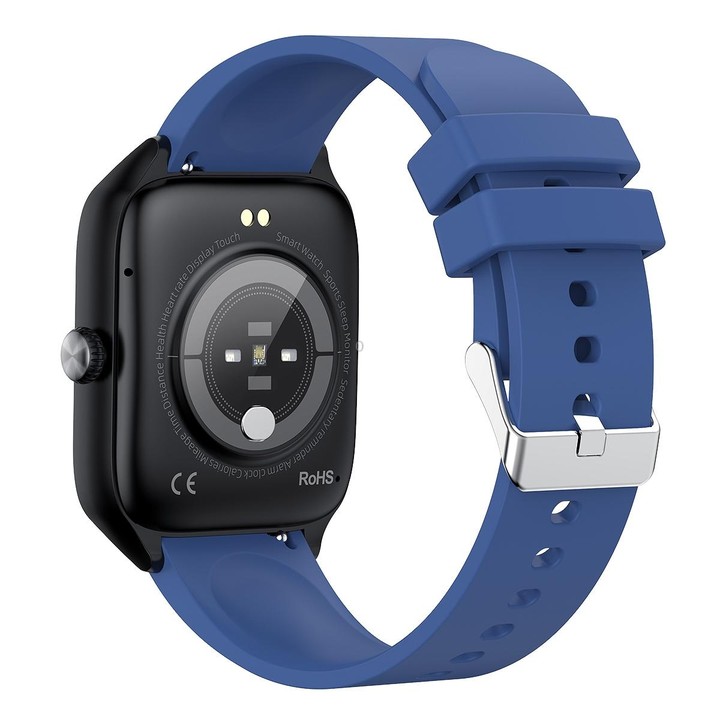T19 Pro 1.96 inch IP67 Waterproof Silicone Band Smart Watch, Supports Dual-mode Bluetooth Call / Heart Rate Monitoring(Blue)