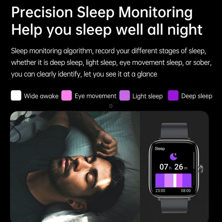 T20 1.96 inch IP67 Waterproof Silicone Band Smart Watch, Supports Dual-mode Bluetooth Call / Heart Rate Monitoring(Black)