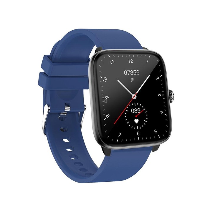 T20 1.96 inch IP67 Waterproof Silicone Band Smart Watch, Supports Dual-mode Bluetooth Call / Heart Rate Monitoring(Blue)