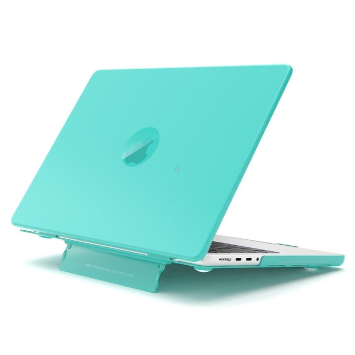 For Macbook Pro 14.2 inch 2026 A3427 / A3426 Frosted Translucent Laptop Protective Case(Mint Green)