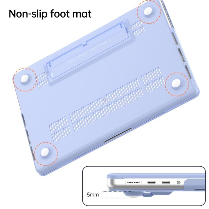 For Macbook Air 13 inch A1932/A2179/A2337 Frosted Translucent Laptop Protective Case(Dark Green)