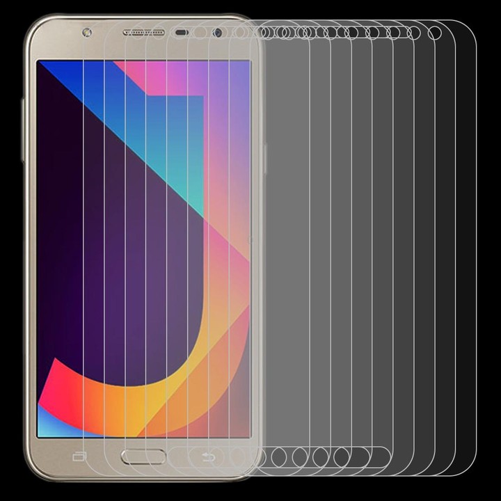 For Samsung Galaxy J7 Core 10 PCS Half-screen Transparent Tempered Glass Film