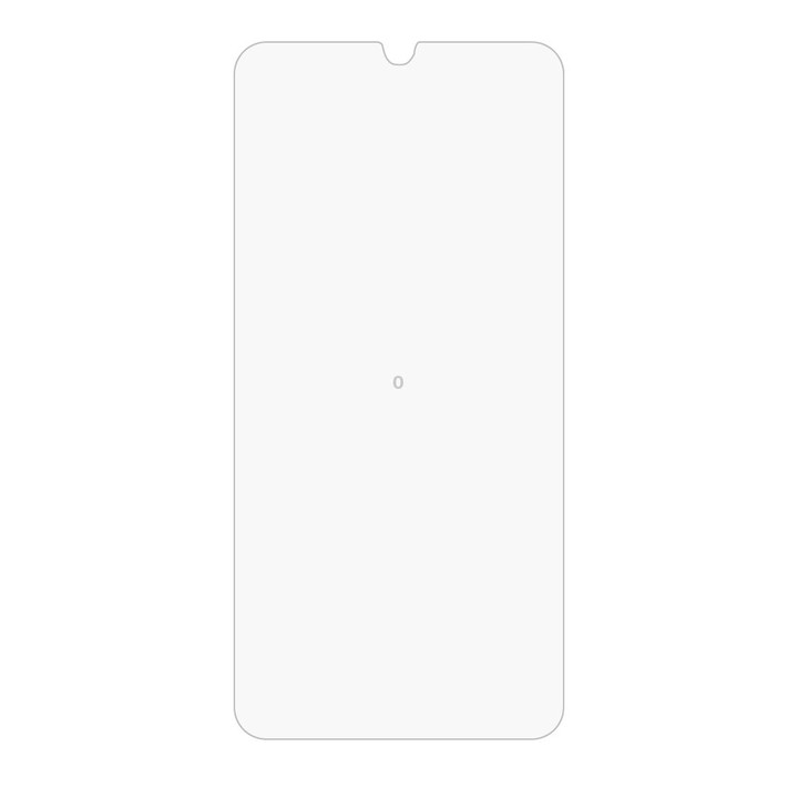 For Samsung Galaxy A40s 50 PCS Half-screen Transparent Tempered Glass Film