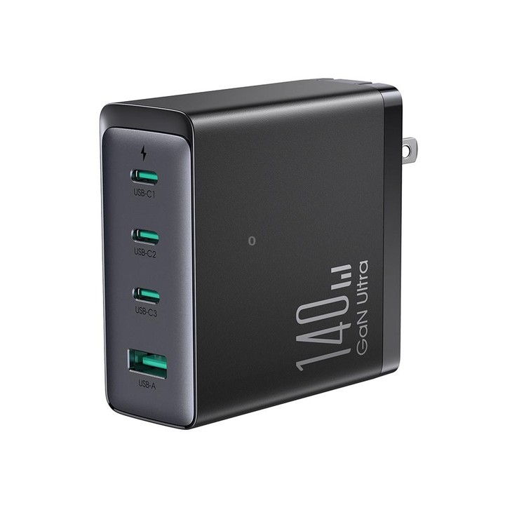 JOYROOM TCG05 GaN Ultra 4 in 1 140W Fast Charger with USB-C / Type-C Cable(US Plug)