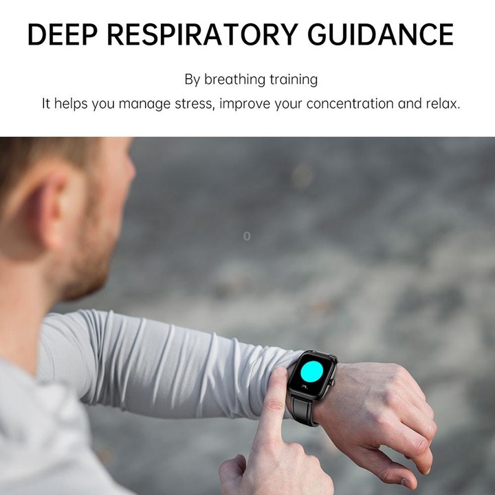 ET540 1.91 inch IP67 Waterproof Silicone Band Smart Watch, Support ECG / Non-invasive Blood Glucose Measurement(Blue)