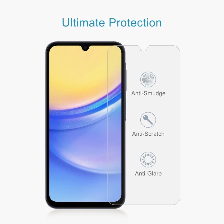 For Samsung Galaxy F15 50pcs 0.26mm 9H 2.5D Tempered Glass Film