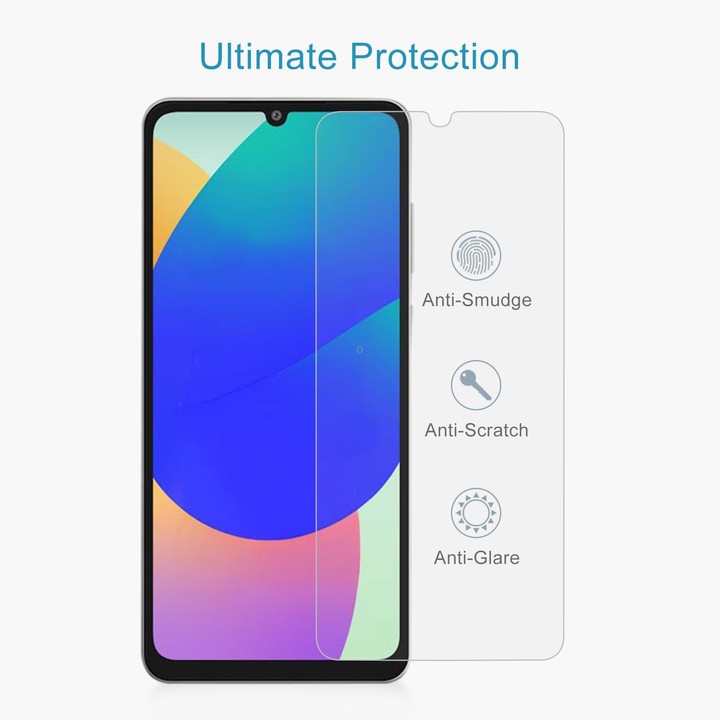 For Samsung Galaxy F06 5G 50pcs 0.26mm 9H 2.5D Tempered Glass Film