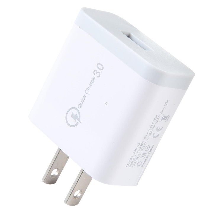 AR-40 QC3.0 USB Quick Charger, US Plug