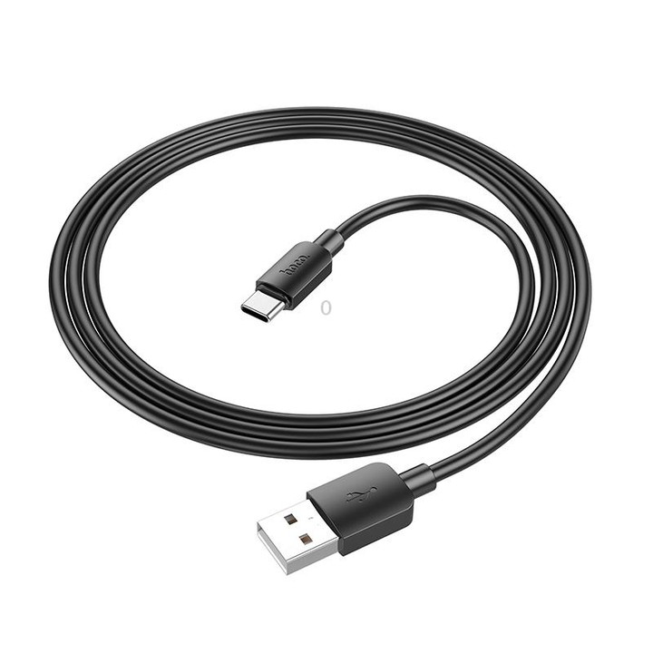 hoco X96 Hyper 1m 27W USB to USB-C / Type-C Charging Data Cable(Black)