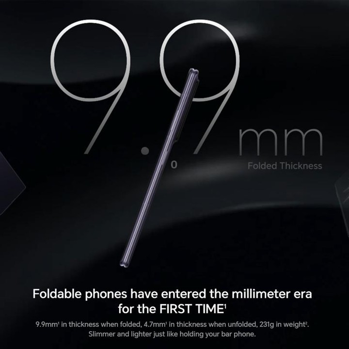 Honor Magic V2 5G, 16GB+512GB, 7.92 inch + 6.43 inch MagicOS 7.2 Snapdragon 8 Gen2 Octa Core up to 3.36GHz, Network: 5G, OTG, No