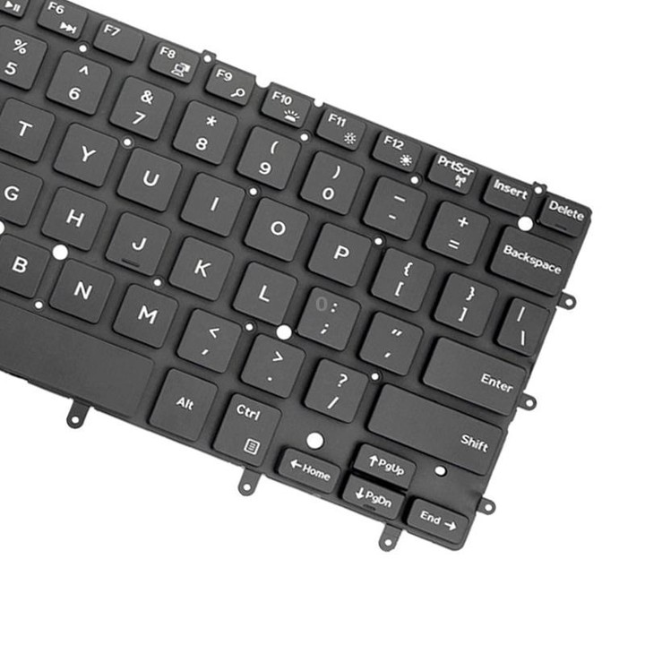 For Dell XPS 13 9343 13 9350 9360 US Version Backlight Laptop Keyboard(Black)