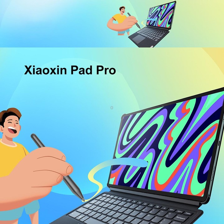 Lenovo Pad Pro 12.7 inch WiFi Tablet, 8GB+128GB, Android 13, Qualcomm Snapdragon 870 Octa Core, Support Face Identification(Dark