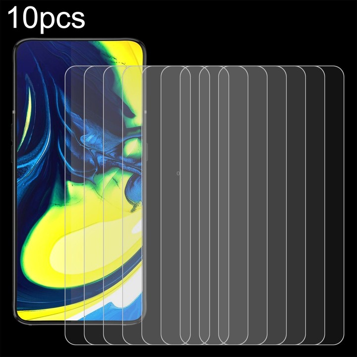 For Samsung Galaxy A82s 10pcs 0.26mm 9H 2.5D Tempered Glass Film