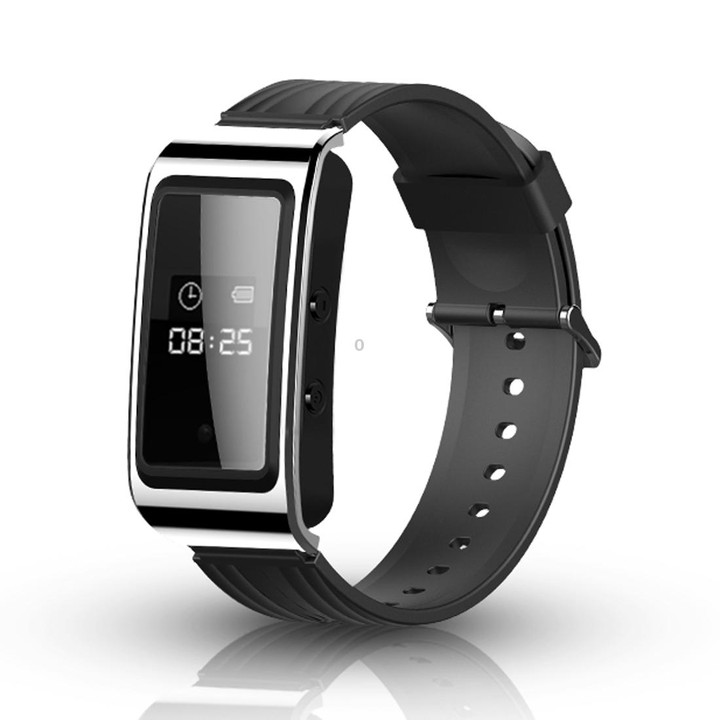 256GB D6 HD Noise Reduction Smart Watch Voice Recorder(Black)