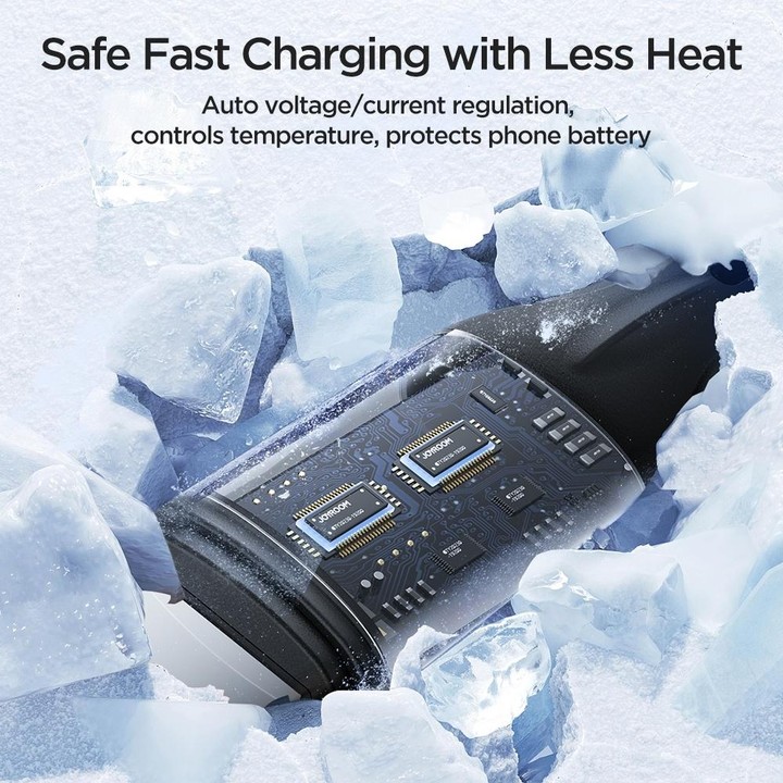 JOYROOM SA25-AC3 3A USB to USB-C/Type-C Fast Charge Data Cable, Length:2m(Black)