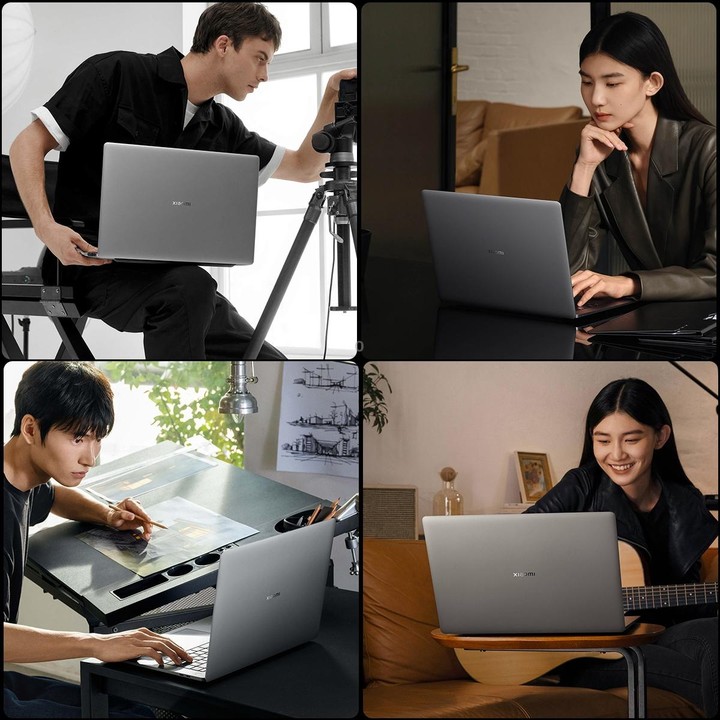 Xiaomi Book Pro 14 inch Laptop, 16GB+512GB, Windows 11 Home Chinese Version, AMD Ryzen 7 6800H Octa Core(Grey)