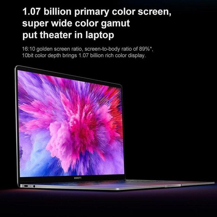 Xiaomi Book Pro 14 inch Laptop, 16GB+512GB, Windows 11 Home Chinese Version, AMD Ryzen 7 6800H Octa Core(Grey)