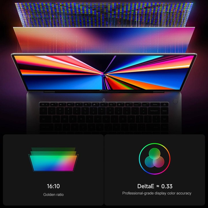 Xiaomi Book Pro 16 2022 Laptop, 16GB+512GB, 16 inch Touch Screen Windows 11 Home Chinese Version, Intel 12th Gen Core i7-1260P R