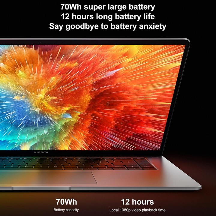 Xiaomi Book Pro 16 2022 Laptop, 16GB+512GB, 16 inch Touch Screen Windows 11 Home Chinese Version, Intel 12th Gen Core i7-1260P R