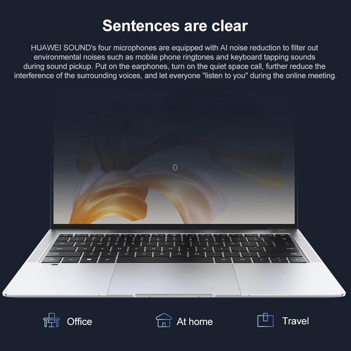 HUAWEI MateBook X Pro Laptop, 16GB+512GB, 14.2 inch Touch Screen Windows 11 Home Chinese Version, Intel 12th Gen Core i5-1240P I
