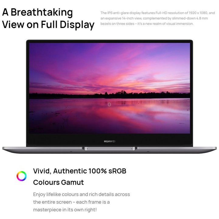 HUAWEI MateBook B3-430 Laptop, 16GB+512GB, 14 inch Windows 11 Home Chinese Version, Intel 12th Gen Core i7-1260P Integrated Grap
