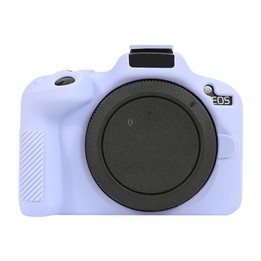 For Canon EOS R50 Soft Silicone Protective Case(Lilac Purple)