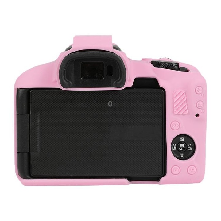 For Canon EOS R50 Soft Silicone Protective Case(Pink)